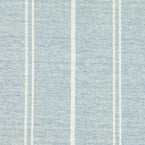 Swatch of True Blue Ivory Vintage Stripe