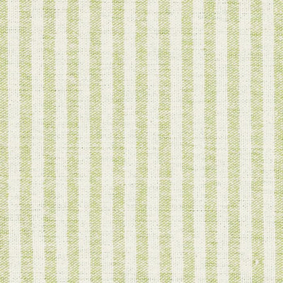 227 - Green Ivory Stripe Cotton – Roll Ends