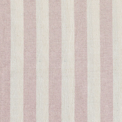 Small Non Returnable Sample of Rose Ivory Wide Stripe
