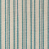 Summer Blue Ticking Stripe Cushion