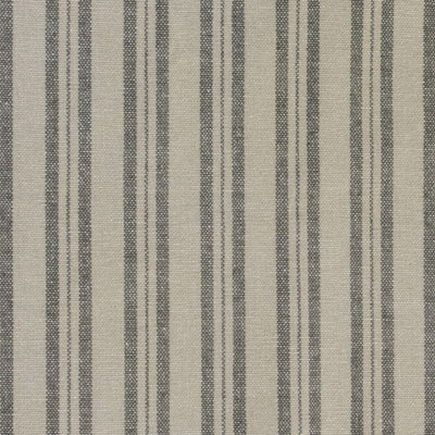 Roman Blind in Charcoal Large Gustavian Stripe 67cm (W) x 250cm (L)