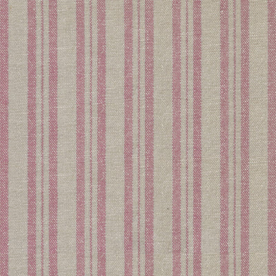 Dusky Pink Medium Ticking Stripe Cotton – 233DP