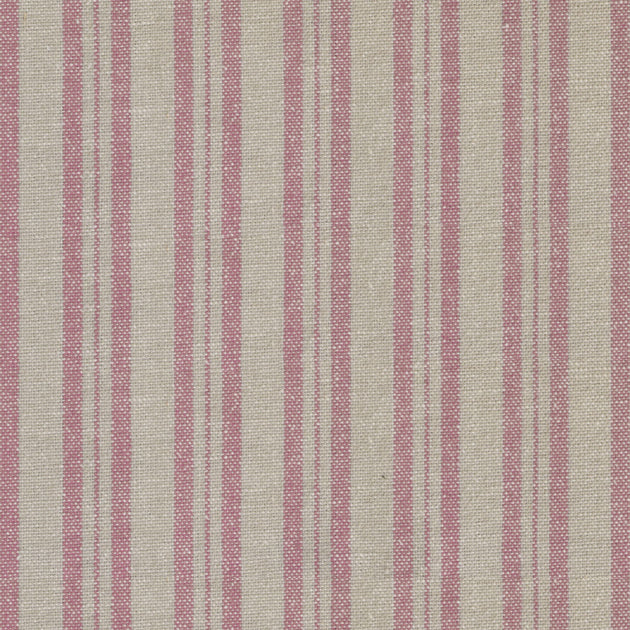 Dusky Pink Medium Ticking Stripe Cotton – 233DP