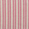 Small Non Returnable Sample of Sail Red Ticking Stripe