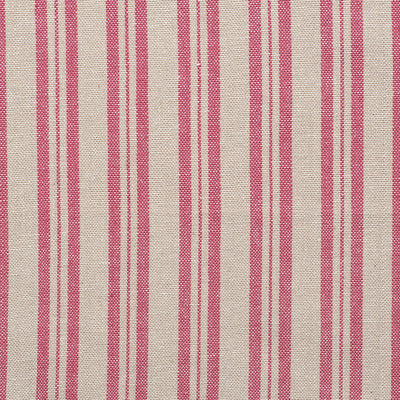Small Non Returnable Sample of Sail Red Ticking Stripe