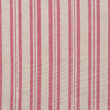 Sail Red Medium Ticking Stripe Cotton - 234