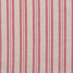 Sail Red Medium Ticking Stripe Cotton - 234