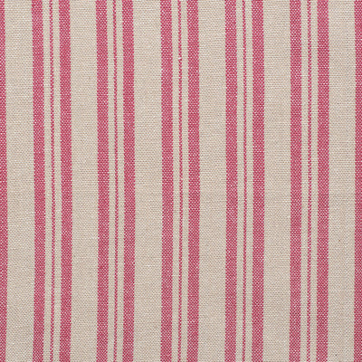 Sail Red Medium Ticking Stripe Cotton - 234