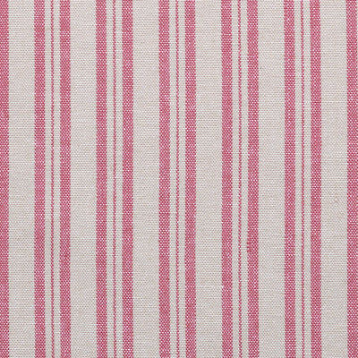 Small Non Returnable Sample of Rusty Rose Medium Ticking Stripe