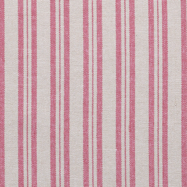 Small Non Returnable Sample of Rusty Rose Medium Ticking Stripe