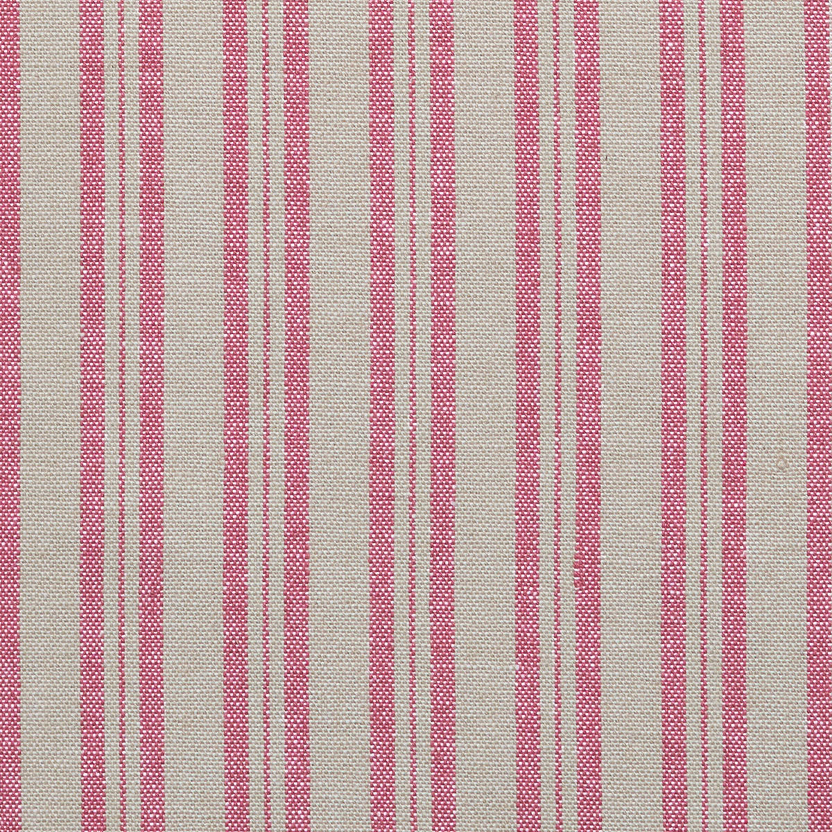 Rusty Rose Medium Ticking Stripe Cotton - 235