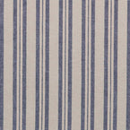 236 - Indigo Medium Ticking Stripe Cotton - Seconds