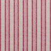 Small Non Returnable Sample of Berry Red Medium Ticking Stripe