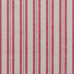 Small Non Returnable Sample of Berry Red Medium Ticking Stripe