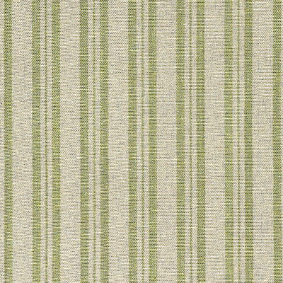 Green Medium Ticking Stripe Cotton - 238