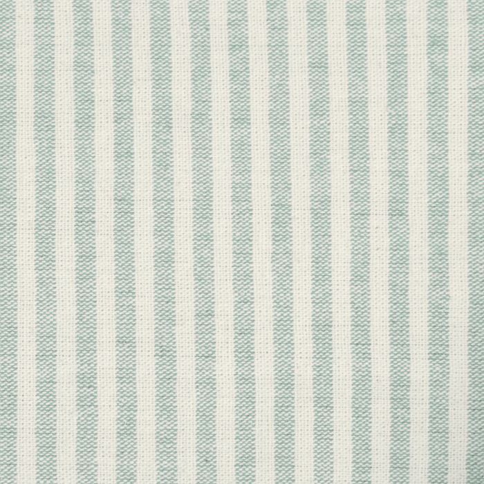 241 - Duck Egg Ivory Stripe Cotton – Roll Ends