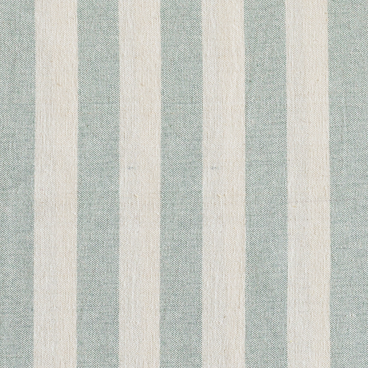 Duck Egg Ivory Wide Stripe Cotton – Double Width – 241L