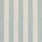 Swatch of Duck Egg Ivory Wide Stripe