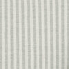 Small Non Returnable Sample of Grey Ivory Wide Stripe