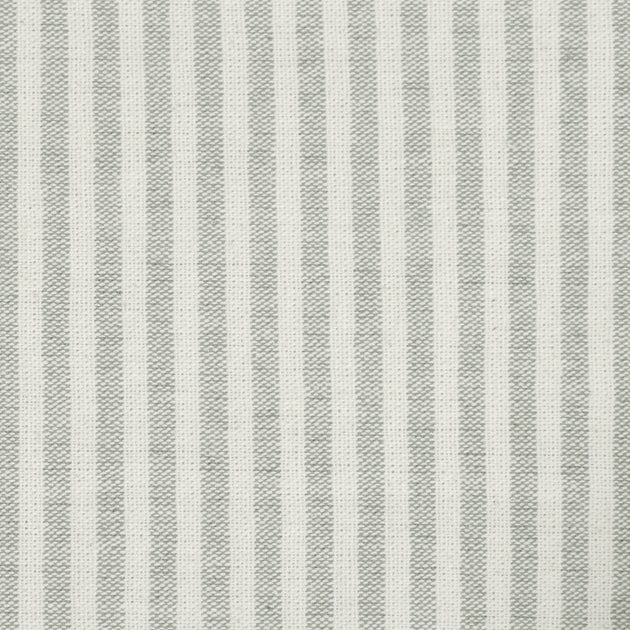 Small Non Returnable Sample of Grey Ivory Wide Stripe