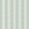 Duck Egg Ivory Cambridge Stripe – Double Width – 253