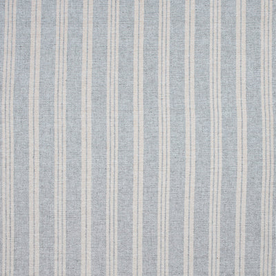 Small Non Returnable Sample of Sail Blue Natural Cambridge Stripe