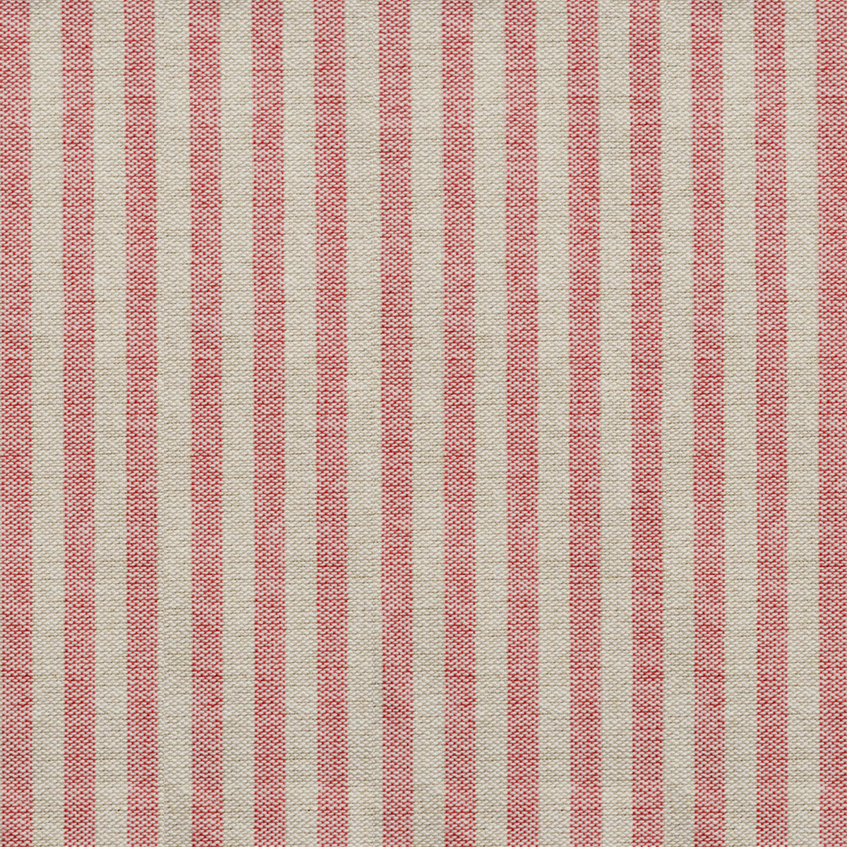Red Natural Stripe Cotton – Double Width – 269