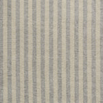 Charcoal Natural Stripe Cotton