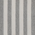 Large Sample of Charcoal Ivory Wide Stripe