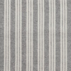 Sale - Charcoal Ivory Harrogate Stripe – Double Width – 274a