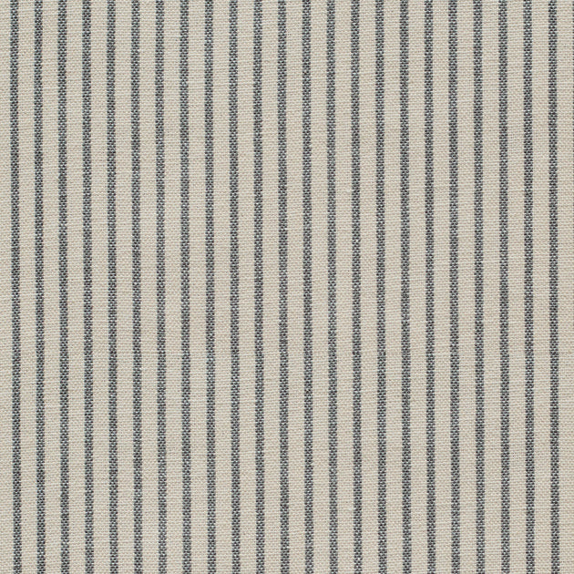 Small Non Returnable Sample of Charcoal Dimity Stripe