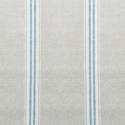 Small Non Returnable Sample of Grey Blue Gustavian Stripe