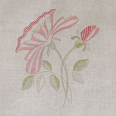 Pair of curtains in Pink Rose Linen 405cm (W) x 225cm (L)