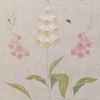 Hand-printed Pale Pink Foxglove Linen – 305