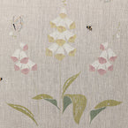 Large returnable sample of SALE Foxglove White Linen