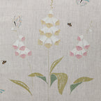 Large Returnable Sample of Foxglove White Linen