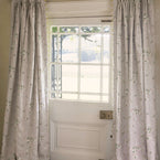 Hand-printed Ivory Apple Blossom Linen – 313