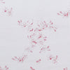 Small Non Returnable Sample of Raspberry Red Apple Blossom Toile