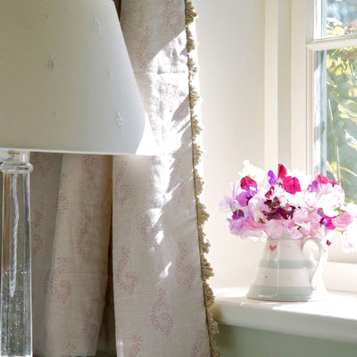 325 - Linen Shalini Violet Roll Ends