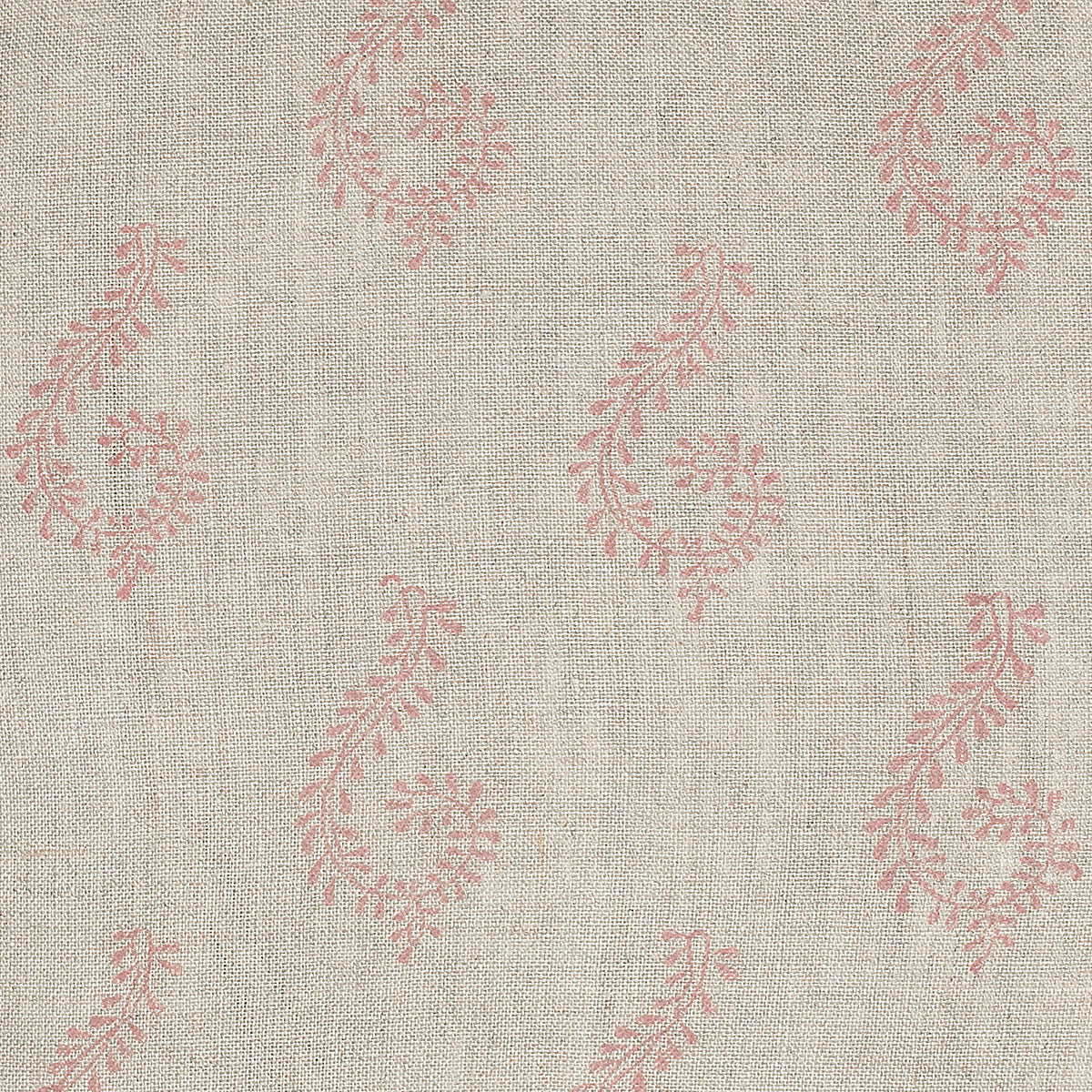 Small Non Returnable Sample of Rose Shalini Linen