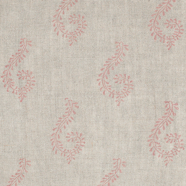 Large Returnable Sample of Rose Shalini Linen