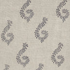 Large Returnable Sample of Graphite Shalini Linen