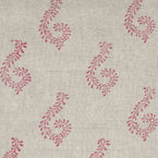 Large Returnable Sample of Red Shalini Linen