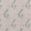 Summer Blue Shalini Rustic Linen Cushion
