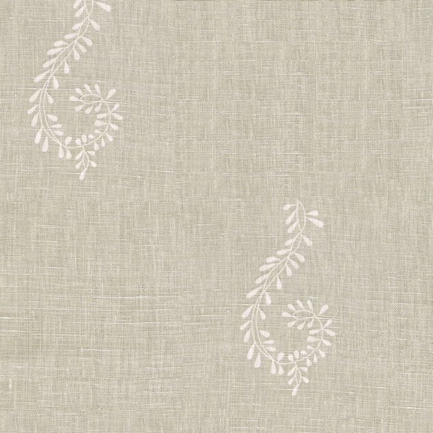 Large returnable sample of Light Beech Reverse Large Shalini Linen