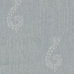 Large Returnable Sample of Smokey Blue Reverse Shalini Linen