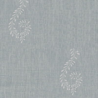 Large Returnable Sample of Smokey Blue Reverse Shalini Linen