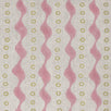 Hand-printed Pink Green Bloomsbury Linen – 331