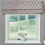 Hand-printed Charcoal Moonflower Linen – 336