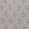 Small Sample of Violet Moonflower Linen